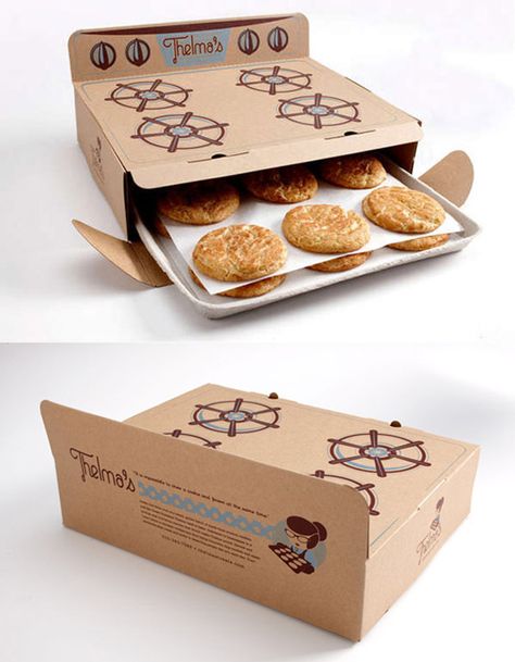 20 Ridiculously Creative Package Designs You Have To See Design Cibo, Clever Packaging, Cookie Delivery, Snickerdoodle Cookie Recipes, Cool Packaging, Cookie Packaging, Wine Packaging, Chocolate Packaging, Food Packaging Design