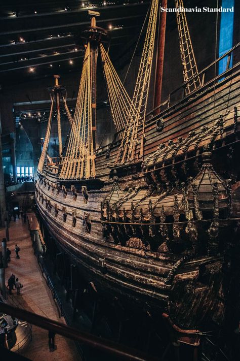 Vasa Museum - Six Museums To Visit In Stockholm | Scandinavia Standard Vasa Ship, Vasa Museum, Stockholm Aesthetic, Scandinavian Travel, Baltic Cruise, Photography Exhibition, Naval History, Vector Portrait, Northern Europe