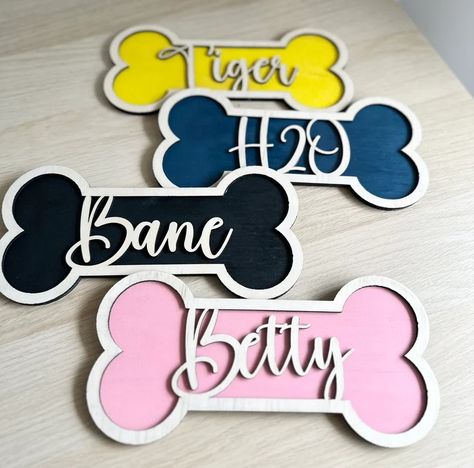 Wooden Dog Name Tag Dog Kennel Sign Personalised Pet Tag Dog Sign Animal Sign Personalised Dog Name Sign Pet Toy Box Custom Dog House Sign - Etsy Australia Custom Dog Houses, Dog Leash Hook, Dog Toy Box, Dog Treat Jar, Pet Tags Personalized, Dog Name Tags, Wooden Dog, Pet Name, Pet Signs