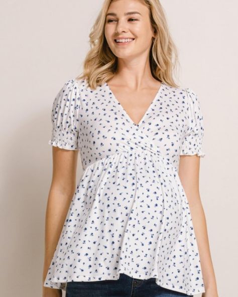 The perfect summer top ☀️ • Maternity to Nursing • Small-XL | Under $30 | Nursing Friendly In Store + Online 🩵 Nursing Friendly, Maternity Clothing, Summer Top, Maternity Clothes, Perfect Summer, Nursing, Online Store, Quick Saves, Clothes