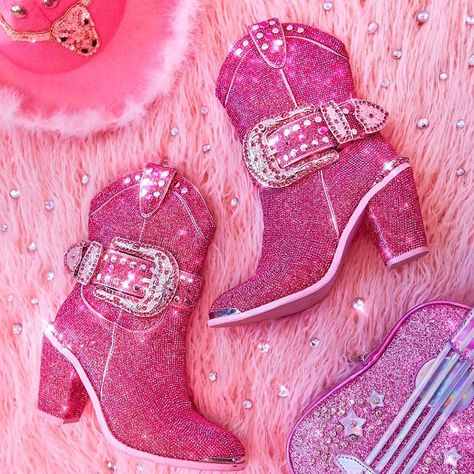 Pink Cowgirl Aesthetic, Space Cowgirl Costume, Pink Cowboy Boots, Pink Cowgirl Boots, Dolls Kill Shoes, Space Cowgirl, Cowgirl Aesthetic, Cowgirl Costume, Pink Cowgirl