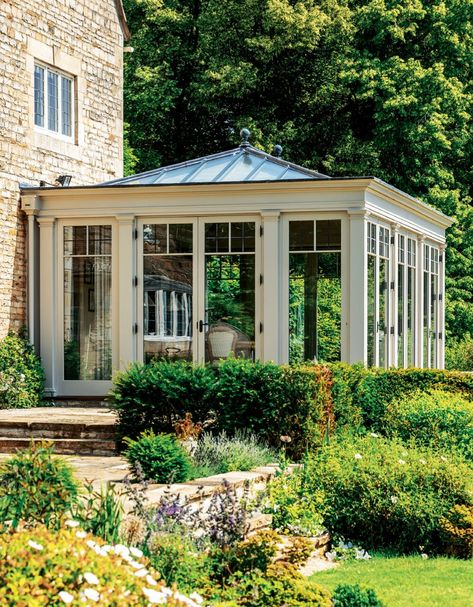 Kitchen Orangery, Orangery Conservatory, Lean To Conservatory, Orangery Extension, Conservatory Ideas, Conservatory Design, Garden Room Extensions, West Facing Garden, Room Extensions