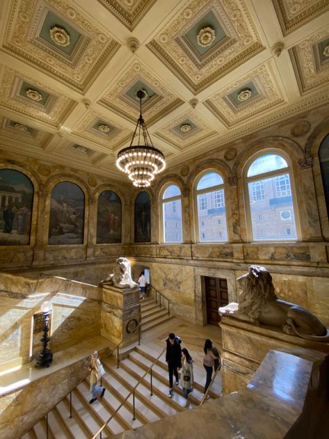 Boston Public Library Tea Room, Boston Symphony Hall, Boston Public Library Aesthetic, Public Policy Aesthetic, Boston Aesthetics, Boston University Campus, Aspirational Lifestyle, Boston 2023, Boston Library