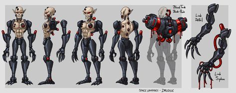 ArtStation - Space Vampires Sci Fi Vampire, Sci Fi Rpg, Arte Robot, Epic Games, Horror Game, Character Inspiration, Cyberpunk, Sci Fi, Character Design