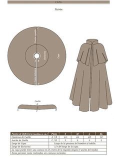 57 Apocalypse Costume Ideas D1A Cloak Pattern, Projek Menjahit, Diy Sy, Diy Vetement, Cosplay Diy, Sewing Design, Diy Sewing Clothes, Ideas Crochet, Clothes Sewing Patterns