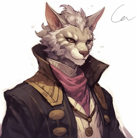 Tabaxi Wizard Dnd, Tabaxi Noble, Tabaxi Swashbuckler, Dnd Leonin, Tabaxi Wizard, Tabaxi Warlock, Leonin Dnd, Tabaxi Art, Tabaxi Dnd