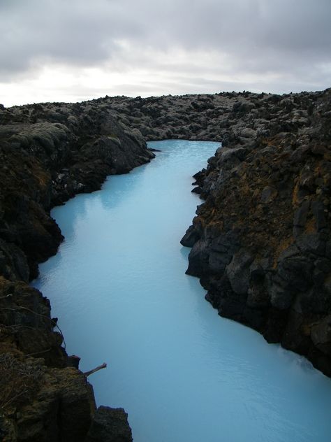 Blue River, Iceland European Nights, Iceland Lagoon, Lagoon Iceland, River Blue, Blue River, Iceland Travel, Incredible Places, Blue Lagoon, Reykjavik