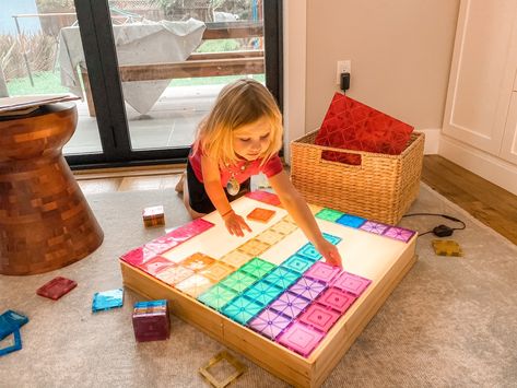 How To Make A Light Table Preschool, Diy Sensory Light Table, Diy Light Box For Kids, Diy Light Table For Kids, Diy Light Table Preschool, Light Table Activities Preschool, Light Table Diy, Light Table For Kids, Diy Kids Art Table