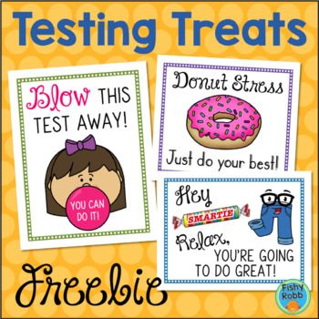 FREE Tags for Testing Motivation Treats - Student Encouragement - When your upper elementary students start taking their state tests, bring out this freebie to help encourage and support them. Snacks, treats, and praise can go a long way in keeping student moral up during state testing. Stop by to grab this great freebie now for your 3rd, 4th, 5th, or 6th graders. Testing Treats For Students, Test Prep Motivation, Testing Treats, Testing Encouragement, Testing Motivation, Learning By Doing, Staar Test, School Testing, State Testing