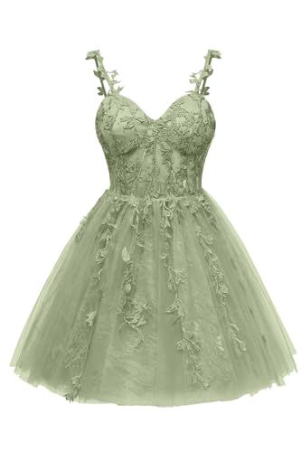 Green Dama Dresses, Sage Green Quinceanera Dresses, Quinceanera Dresses Short, Forest Quinceanera, Enchanted Forest Quinceanera Theme, Quinceanera Theme, Tiana Dress, Damas Dresses, 16th Birthday Decorations