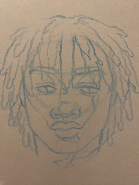 Male With Dreads Drawing, How To Draw Dreads, Dread Head Drawing, Drawing Dreads, Dreadhead Art, Dreads Drawing, Dreadhead Drawing, Boondocks Drawings, Badass Drawings