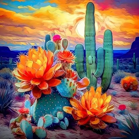 Amazon.com: Acudotr Diamond Painting Kits for Adults, 5D DIY Diamond Art kits for Beginners, Full Drill Diamond Painting Kits for Home Wall Decor, Cactus Flower, 12x12 Inch : Arts, Crafts & Sewing Diamond Art Kits, Diy Diamond Art, Sunflower Wall Art, Cactus Painting, Wall Decor Crafts, Cactus Design, Diamond Painting Kits, Sunset Wall Art, Handmade Artwork