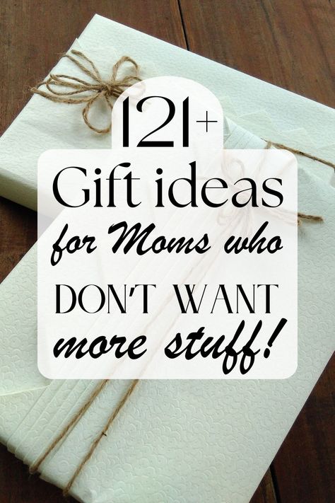 Treat mom to meaningful, clutter-free gifts with this post full of ideas, from consumables to experiences. Perfect for Mother’s Day or any occasion. #GiftsForMom #MinimalismGifts #GiftIdeas Gifts For Minimalists, Free Gift Ideas, Minimalist Gift Ideas, Restaurant Vouchers, Free Gift Idea, Love Gift Ideas, Gift Ideas For Moms, Thoughtful Gift Ideas, Christmas Planning