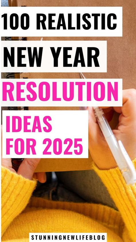 New year resolutions- Resolution ideas | New year inspiration | personal goals ideas | goals to achieve list | yearly goals ideas | new year motivation | list of goals to set in 2025. Annual Goals Ideas, Goal Ideas 2025, 2025 Resolution Ideas, New Year Resolution Ideas 2025, 2025 New Year Resolution, New Years List, 2025 Goals List, Yearly Goals Ideas, Motivation List