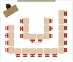 25 Creative Classroom Setup That Promote Thinking Seating Plan Wedding Ideas, Student Desks Arrangement, Classroom Seating Plan, Classroom Desk Arrangement, Collaborative Learning Spaces, Classroom Seating Arrangements, Desk Arrangement, Spanish Classroom Decor, Desk Arrangements