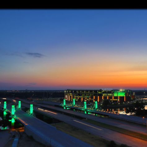 Sunrise over Baylor's McLane Stadium Mclane Stadium, Baylor University, Baylor Bear, Dream College, Summer Aesthetic, Always Be, At Night, My Dream, Bears