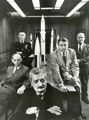 Operation Paperclip | Definition, History, & World War II | Britannica Saturn 5, Nasa History, Rocket Ships, Rocket Scientist, Rocket Man, Investigative Journalism, Rocket Science, Historic Photos, Space Program