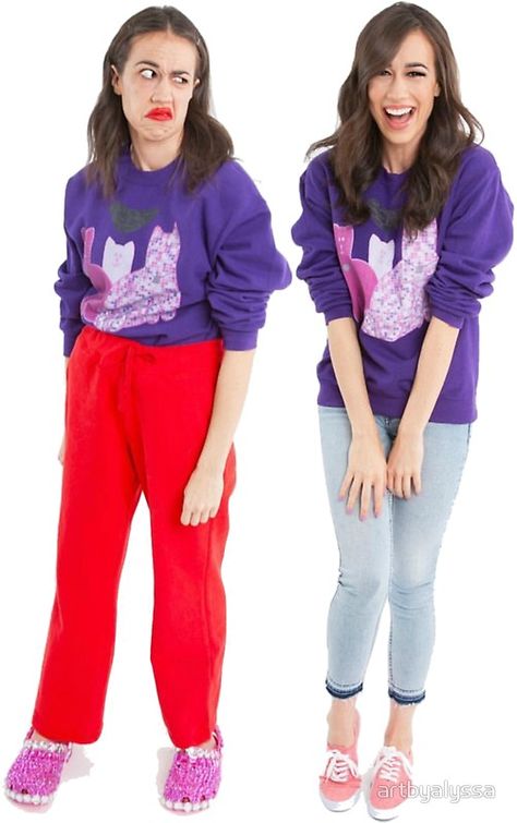 Miranda Sings Colleen Ballinger Colleen Ballinger, Miranda Sings, Marshall Lee, Popular People, Princess Bubblegum, Layering Outfits, Pewdiepie, Fluttershy, Powerpuff Girls