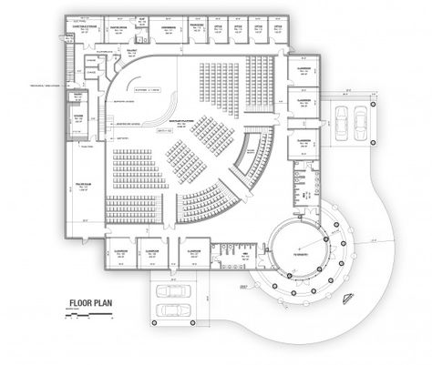 Ecumenical Chapel Floor Plan, Function Hall Floor Plan, Church Plans Layout, Banquet Hall Plan, Ecumenical Church, Church Floor Plans, Church Layout, Auditorium Plan, Alter Design