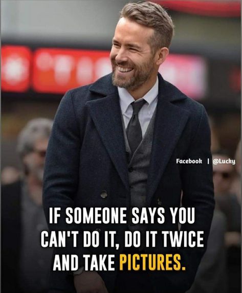 Ryan Reynolds Quotes, Villain Vibes, Gentle Man, Man Rules, Success Video, Unique Quotes, Trendy Quotes, Motivational Quotes For Success, Ryan Reynolds