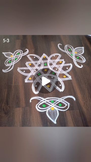 Steps Rangoli Designs, Dots Kolam, Padi Kolam, Wedding Blouse Designs, Rangoli With Dots, Wedding Blouse, Easy Art, Rangoli Design, Rangoli Designs