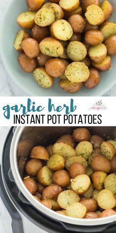 Instant Pot New Potatoes Recipes, Instant Pot Ideas Healthy, Pressure Cooking Potatoes, Insta Pot Potatoes Recipes, Mini Potatoes Instant Pot, Instant Pot Petite Potatoes, Instant Pot Creamer Potatoes, Pressure Cooker Potato Recipes, Instant Pot Recipes For Potatoes