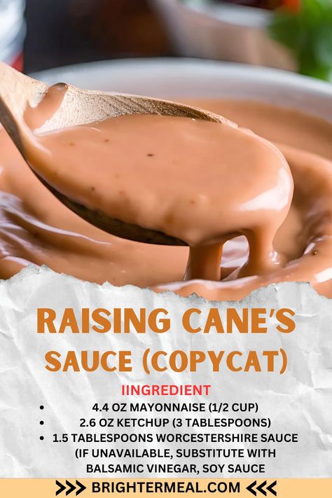 Raising Cane’s Sauce Recipe (Copycat) Cane’s Sauce, Copycat Raising Canes Bread, Rasing Canes Recipe, Raising Canes Sauce Recipe Copycat, Raising Cane Sauce, Raising Canes Sauce Recipe, Canes Sauce Recipe, Raising Cane Sauce Recipe, Fry Seasoning