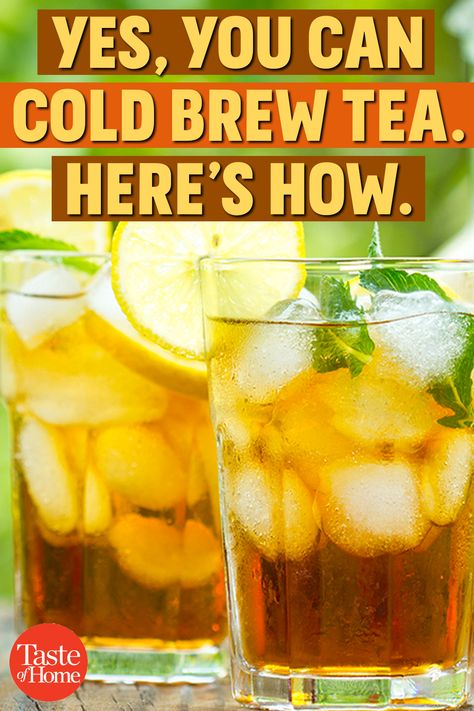 Cold Tea Recipes, Cold Brew Tea, Raspberry Iced Tea, Cold Brew Iced Tea, Smoothie Popsicles, Sweet Tea Recipes, Tea For Colds, Jamaica Food, Making Iced Tea