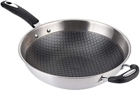 MUMUMI Pots,Cookware Home Pan,Pancake Pan with Healthier,Aluminium,Nonstick Coating,182Cm Stir Fry Wok, Ceramic Stove, Best Cast Iron Skillet, Kitchen Cookware Sets, Stainless Steel Pans, Stock Pots, Induction Cooker, Fondue Set, Kitchen Pot