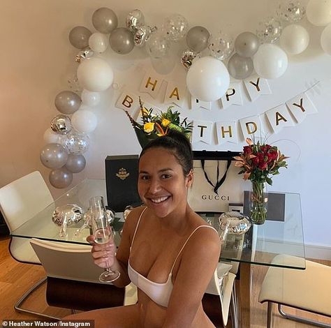 Heather Watson, Off Band, Neck Yoga, 28th Birthday, Lace Shift Dress, Birthday Love, Printed Shift Dress, Be Beautiful, Floral Print Shorts