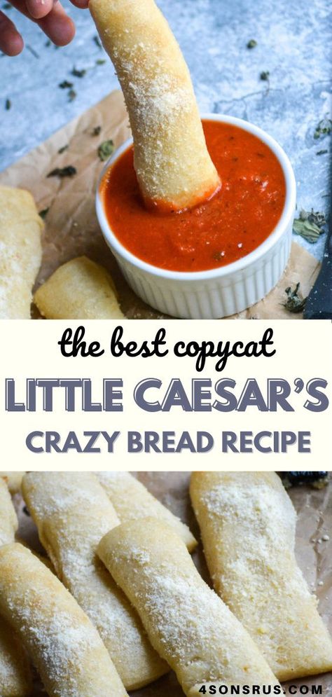 Summer Kid Dinner Ideas, Little Caesars Crazy Bread Recipe, Crazy Bread Recipe, Crazy Bread, Recipes Chili, Pasta Bread, Sandwich Lunch, Cake Pizza, Sausage Dinner