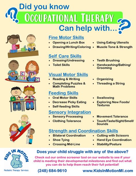 Helping children live life to the fullest is what our Occupational Therapists do everyday! What is your families favorite thing about OT? What Is Pediatric Occupational Therapy, Occupational Therapy Organization, Occupational Therapy For Kids, Bilateral Activities, Occupational Therapy Aesthetic, Occupational Therapy Interventions, Occupational Therapy School, What Is Occupational Therapy, School Readiness Activities