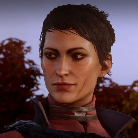 How to Romance Cassandra in “Dragon Age ... Cassandra Dragon Age, Cassandra Pentaghast, Colour Eyes, Dragon Age Characters, Dragon Age 3, Dragon Age Games, The Inquisition, Dragon Age Inquisition, Girl Short Hair