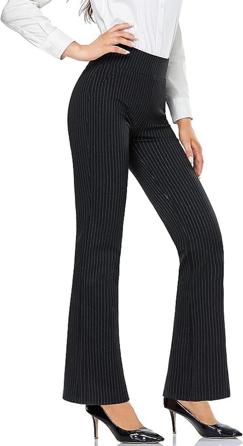 Women's Workwear, Work Wear, Professional Clothes, Principal, Teacher, Educator, Blazer, Office Clothing, Work Pants Business Casual Black, Women Dress Pants, Office Business Casual, Bootcut Pants, Office Business, Women Dress, Dress Pants, Business Casual, High Waist