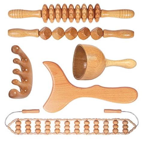 Wood Therapy, Body Roller, Sculpting Tools, Cork Yoga Mat, Gua Sha Massage, Special Makeup, Muscle Pain Relief, Trigger Points, Roller Set