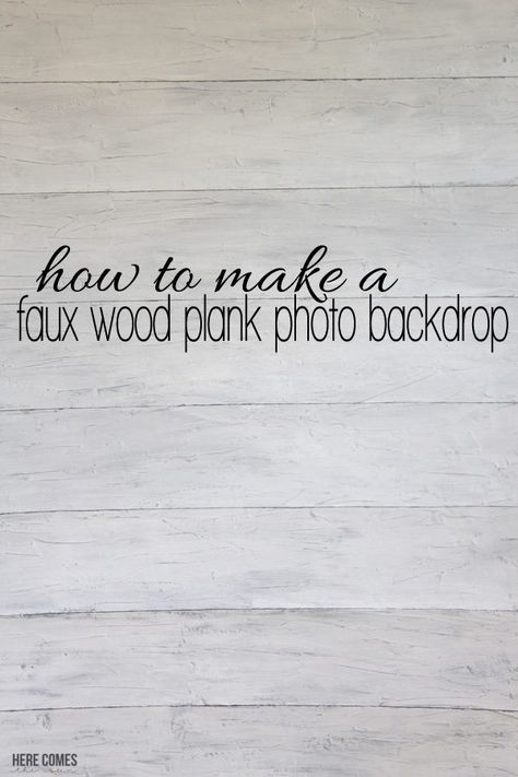 Make a faux wood plank photo backdrop out of foamboard! Lightweight, easy to store and looks just like wood! Faux Wood Backdrop, Diy Props, Wood Backdrop, Diy Wooden Projects, Diy Artwork, Vinyl Backdrops, Big Photo, Diy Backdrop, Here Comes The Sun