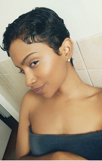 Hair Baddie, Crown Inspiration, Raven Hair, Finger Waves Short Hair, Hair Motivation, Black Hair Short Cuts, Curly Pixie Hairstyles, Natural Hair Cuts, Short Hair Images