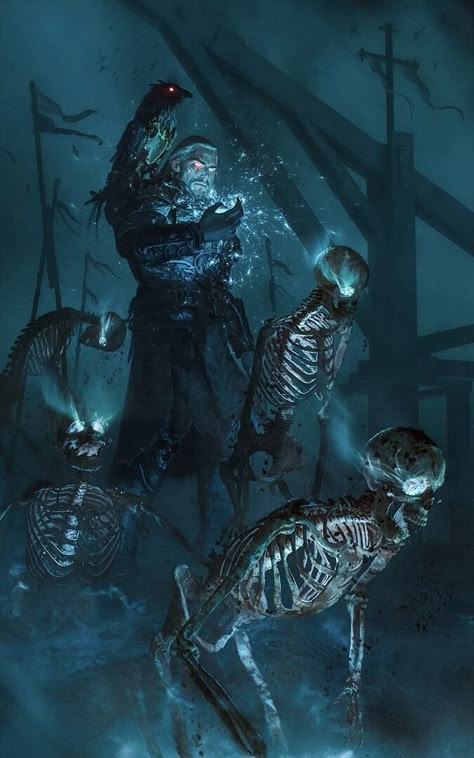 Fantasy Necromancer Art, D&d Necromancer, Fantasy Necromancer, Necromancer Oc, Necromancer Dnd, Necromancer Aesthetic, Necromancer Art, Dark Wizard, Hollow Art