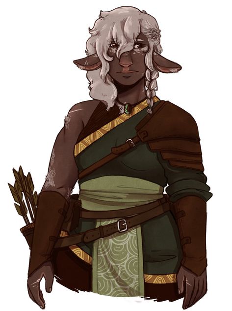 Firbolg Ranger, Dnd Druid, Dnd Races, Fantasy Races, Dungeons And Dragons Characters, Dnd Art, Dungeons And Dragons Homebrew, Fantasy Rpg, Ethereal Art