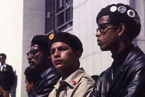 Iconic Black Berets Black Panthers Movement, Brown Beret, Black American Culture, Brown Pride, Black Panther Party, Black Panthers, Power To The People, Berets, Black American