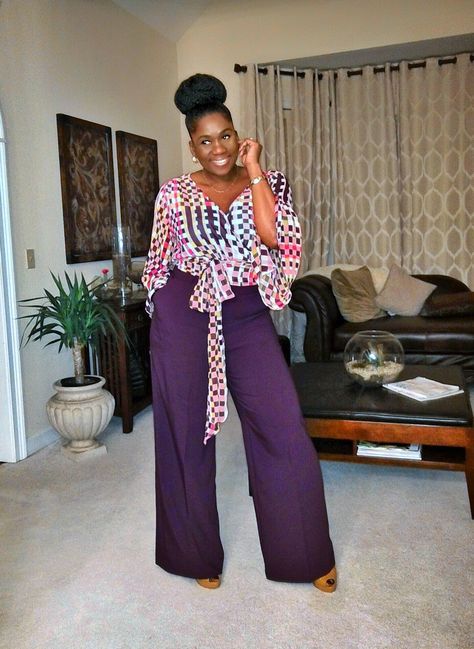 Palazzo Pants outfit newyork&company outfits  Wrap Blouse  Fall fashion  Outfit Ideas Fall Fashion Outfit Ideas, Palazzo Pants Outfit, Outfit Tutorial, Fashion Outfit Ideas, Interview Outfit, Work Ideas, Wrap Blouse, Fall Fashion Outfits, Palazzo Pants