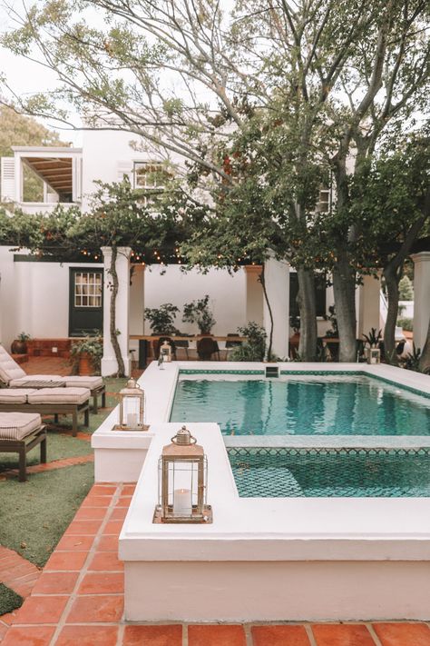 An Opulent Stay In South Africa With @lisadanielle__ – SPELL - USA Turquoise Pool, Dipping Pool, Outdoor Styling, Cheat Codes, Small Pool Design, Pool Sizes, Pool Garden, Pool Construction, Building A Pool