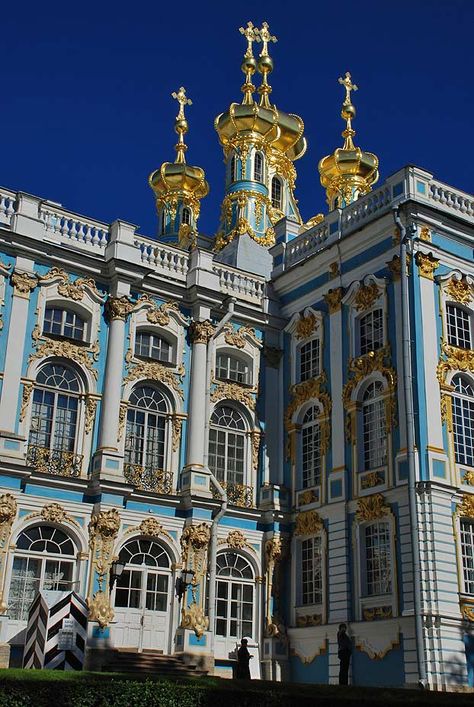 Romanov Palace, Catherine Palace, Beautiful Europe, Saints And Sinners, Cultural Capital, European Architecture, Eastern European, Place Of Worship, Facade Design