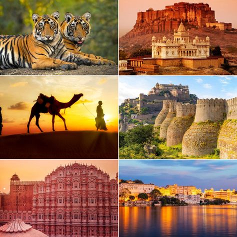 Rajasthan Weekend Getaway Packages - Enjoy your weekends in Rajasthan with short break holiday tour packages. Rajasthan Tourism, Humayun’s Tomb, India Gate, Red Fort, Golden City, States Of India, Beautiful Cities, Blue City, Seven Wonders