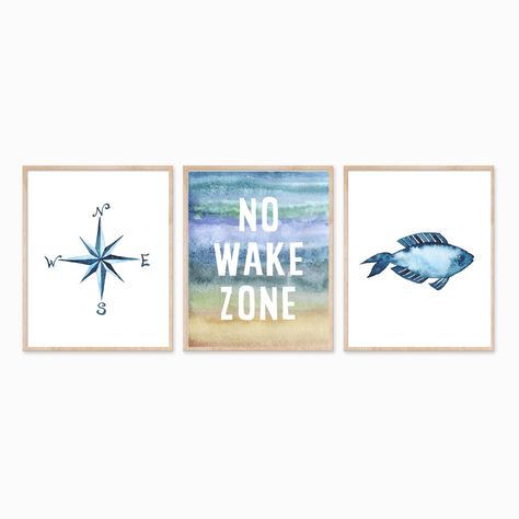 Beach Theme Art, Outdoorsy Nursery, Nautical Baby Nursery, Surf Nursery, Scandinavian Nursery Decor, No Wake Zone, Teal Nursery, Fishing Nursery, Beach Nursery