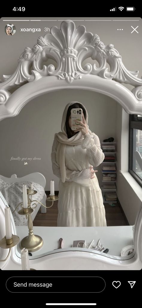 Christian Outfits Modesty, Christian Modest Outfits, Fashion Hijab Style, Christian Veils, Modest Christian Clothing, Catholic Veil, Modest Girly Outfits, Modest Outfit Ideas, Modesty Outfits