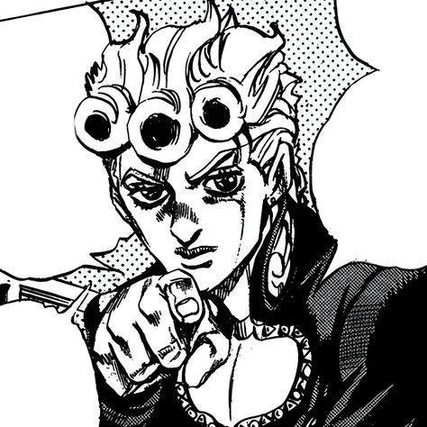 Giorno Black Suit, Jojo Widget Black And White, Giorno Manga Icon, Giorno Giovanna Aesthetic, Giorno Pfp, Manga Journal, Jojo's Bizarre Adventure Characters, Jojo Icons, Ghibli Artwork