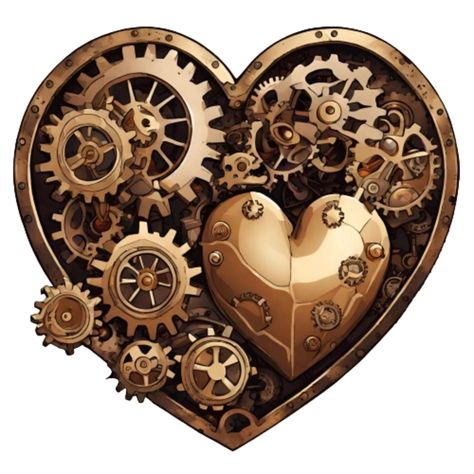 Embrace your inner steampunk with this intricately designed heart t-shirt. Featuring gears, cogs, and Victorian elements, this shirt is perfect for anyone who loves the fusion of history and futuristic technology. Show off your unique style with this stunning steampunk heart shirt. Gears Aesthetic, Victorian Elements, Steampunk Elements, Steampunk Items, Steampunk Aesthetic, Steampunk Heart, Neo Victorian, Heart T Shirt, Steampunk Art