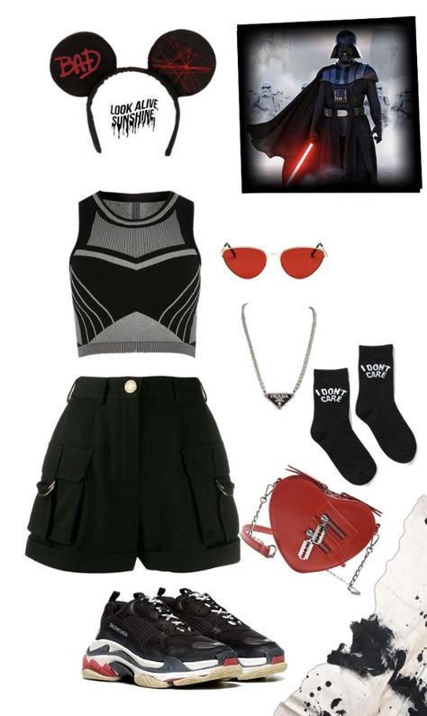 The Dark Side Star Wars, Star Wars Disneyland, Star Wars Disneybound, Green Outfits For Women, Star Wars Dark Side, Disney Park Outfit, Disneyland Star Wars, Fashion Magazine Layout, Theme Park Outfits