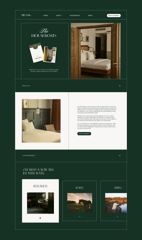 VillaFlow | hotel identity on Behance Hotel Brand Identity Design, Hotel Brand Identity, Yoga Branding Design, Insta Logo, Hotel Website Design, Inmobiliaria Ideas, Presentation Deck, Yoga Branding, Green Moon